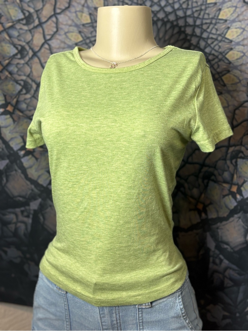 Light Green Crewneck Tee